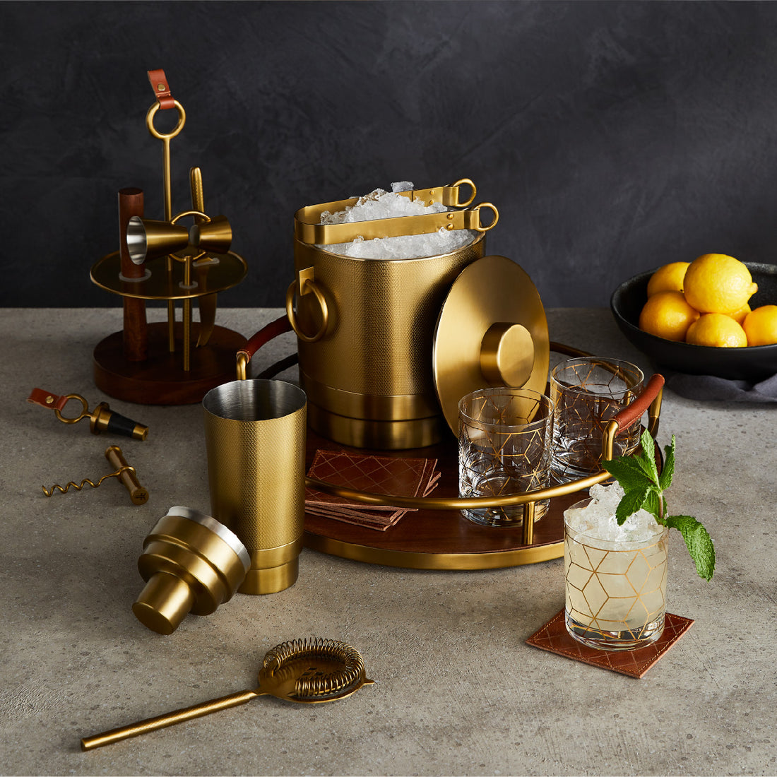 How to Stock a Bar Cart